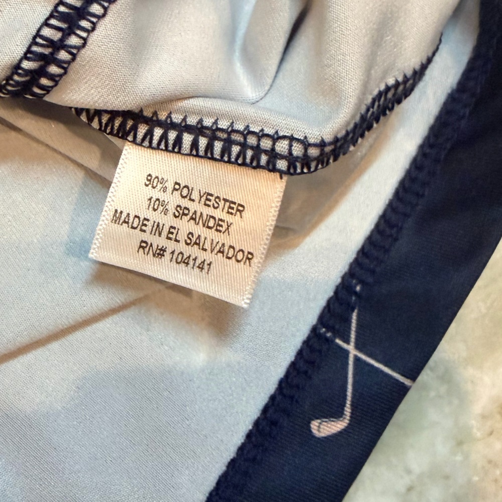 Lady Hagen Women’s Golf Pullover Navy Quarter Zip Athletic Top Size M - Picture 6 of 10